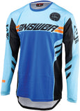 Answer 25 Arkon Nitrus Jersey Blue/Black/Hyper Orange Youth - XL