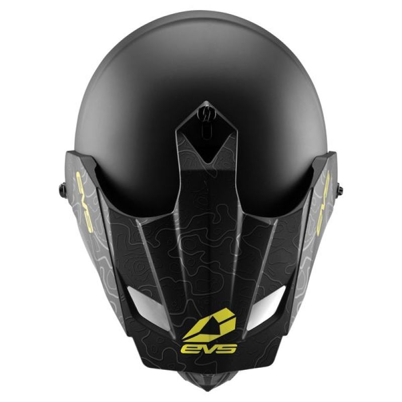 EVS T5 Dual Sport Venture Arise Helmet Visor - Matte Black