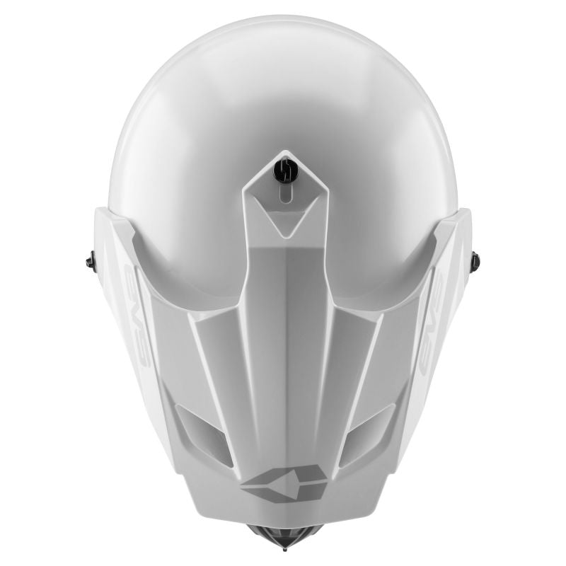 EVS T5 Dual Sport Venture Solid Helmet Visor - White