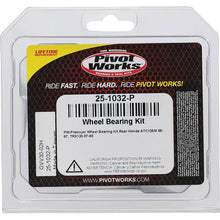 Load image into Gallery viewer, Pivot Works Honda Wheel Bearing Kit Premium Bearings