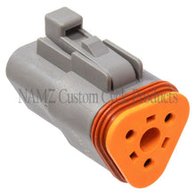 Load image into Gallery viewer, NAMZ Deutsch DT Series 3-Wire Plug &amp; Wedgelock - Grey (HD 72133-94GY)