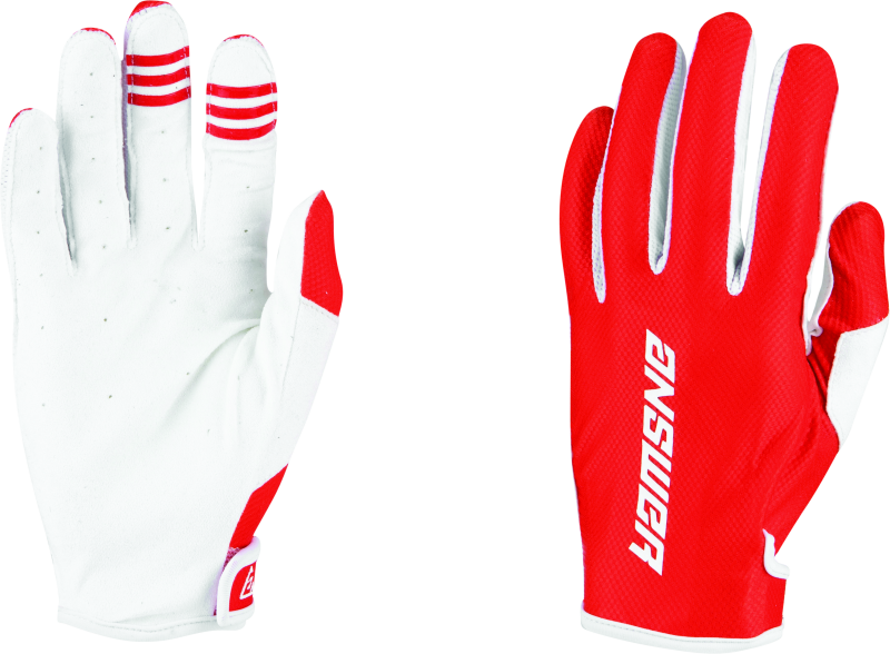 Answer Ascent Glove Red/White - XL