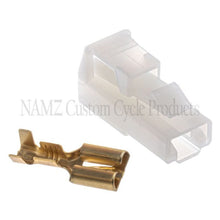 Load image into Gallery viewer, NAMZ 250 Series OEM Starter Solenoid 1-Position Locking Connector &amp; Terminal - 5 Pack (HD 72295-94)