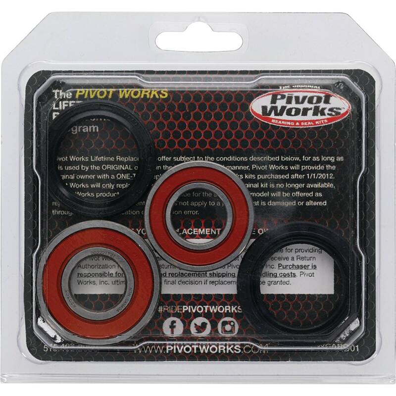 Pivot Works Honda Wheel Bearing Kit Premium Bearings