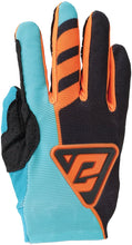 Load image into Gallery viewer, Answer 25 Aerlite Nitro Gloves Black/Astana/Hyper Orange Youth - Small