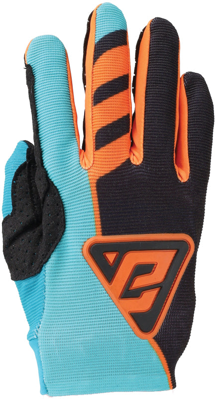 Answer 25 Aerlite Nitro Gloves Black/Astana/Hyper Orange Youth - XS