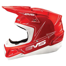 Load image into Gallery viewer, EVS T5 Pinner Helmet Red/White - Large