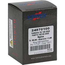 Load image into Gallery viewer, Vertex Piston 2023 Fantic Motor XE 125 125cc +1.00mm Oversized Cast Replica Piston Kit