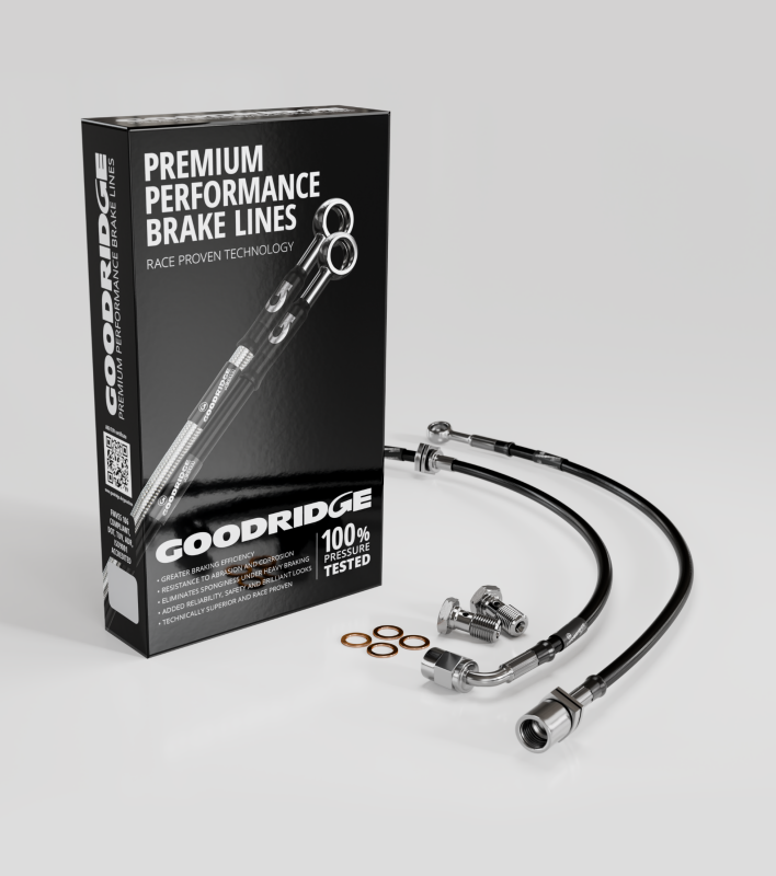 Goodridge 09-12 Nissan 350Z Stainless Steel Front Brake Lines