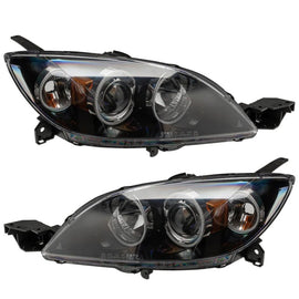 Oracle 04-09 Mazda 3 SMD HL - Hatchback - Halogen Style - ColorSHIFT w/ BC1 Controller SEE WARRANTY