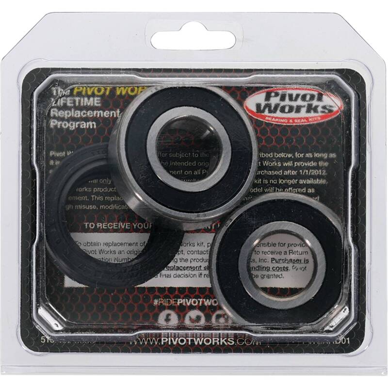 Pivot Works Kawasaki Wheel Bearing Kit Premium Bearings