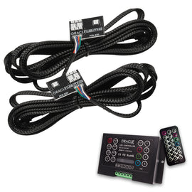 Oracle 20-21 Chevy Corvette C8 RGB+A Headlight DRL Upgrade Kit - ColorSHIFT 2 SEE WARRANTY