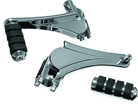 Kuryakyn Adjustable Passenger Pegs With ISO Small Pegs Chrome