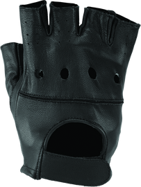 River Road Diamond Shorty Gloves Black Womens - Large