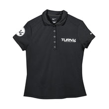 Load image into Gallery viewer, Turn 14 Distribution Womens Black Dri-FIT Polo - Large (T14 Staff Purchase Only)