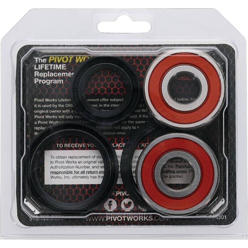 Pivot Works Honda Wheel Bearing Kit Premium Bearings