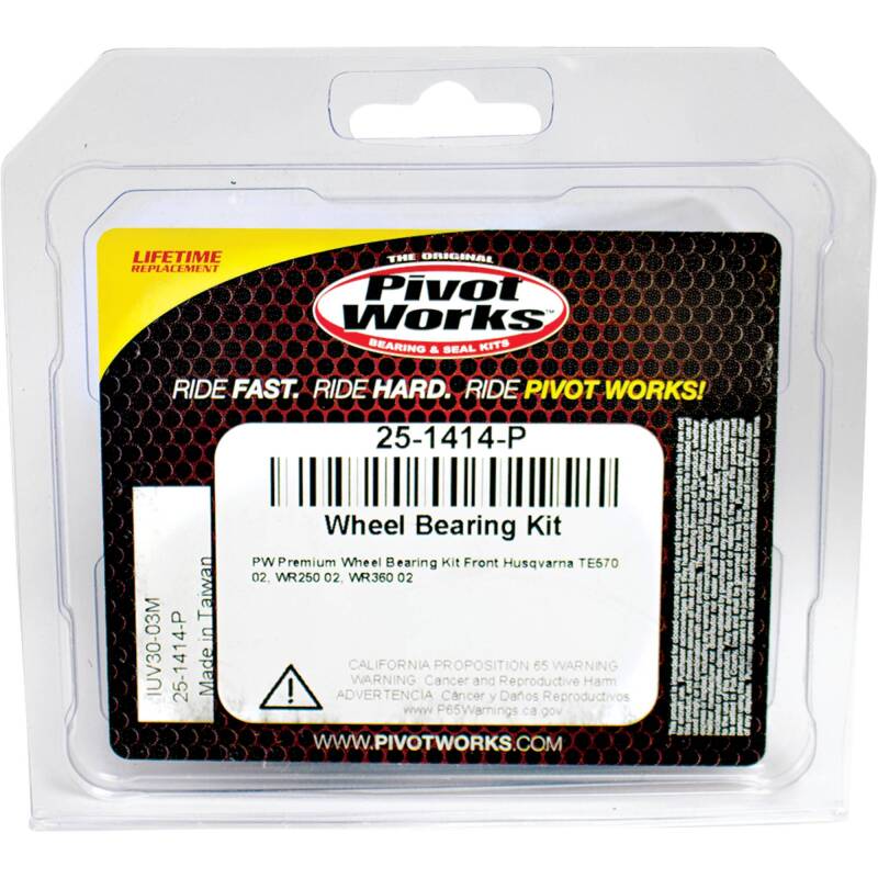 Pivot Works Husqvarna Wheel Bearing Kit Premium Bearings
