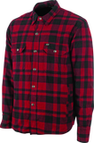 Speed and Strength Black 9 2.0 Moto Shirt Red - Small