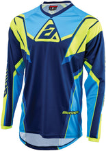 Load image into Gallery viewer, Answer 25 Syncron Envenom Jersey Blue/Hyper Acid - XS