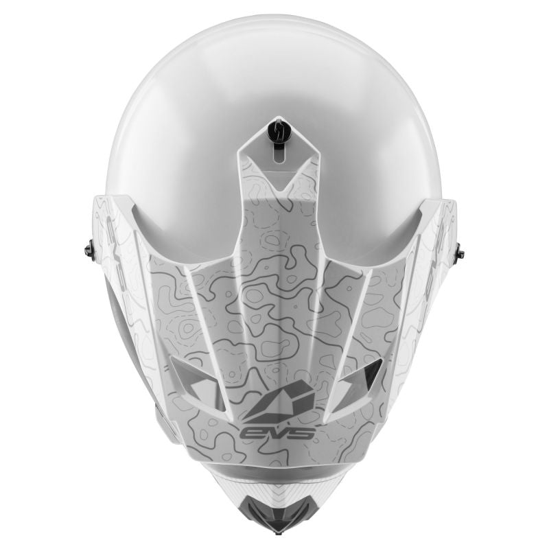 EVS T5 Dual Sport Venture Arise Helmet Visor - White