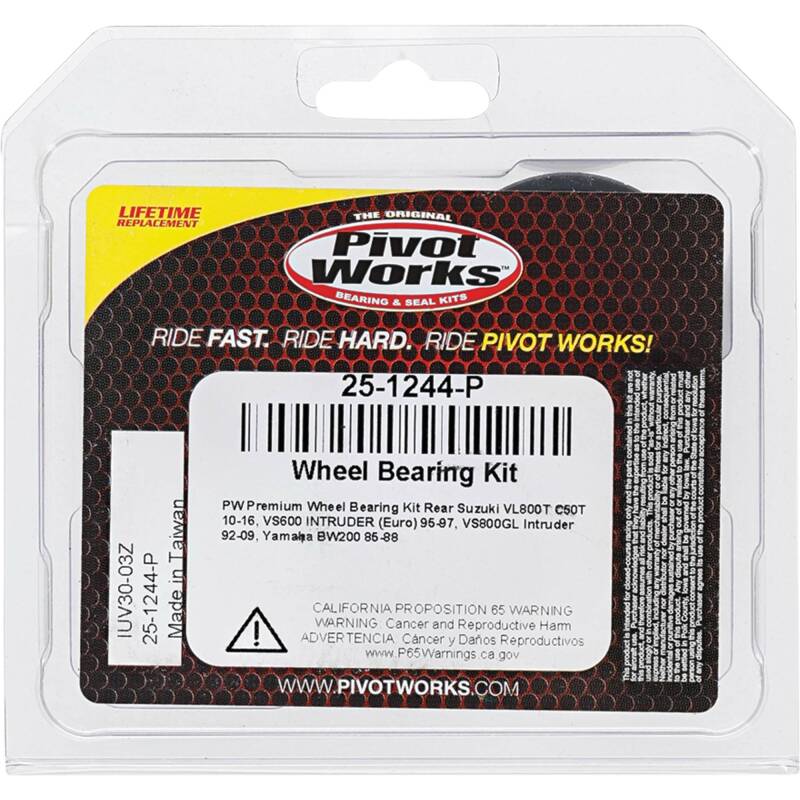 Pivot Works Suzuki, Yamaha Wheel Bearing Kit Premium Bearings