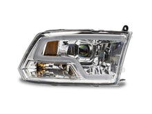 Load image into Gallery viewer, Raxiom 09-18 Dodge RAM 1500 Non-Projector LED Halo Headlights- Chrome Housing (Clear Lens)