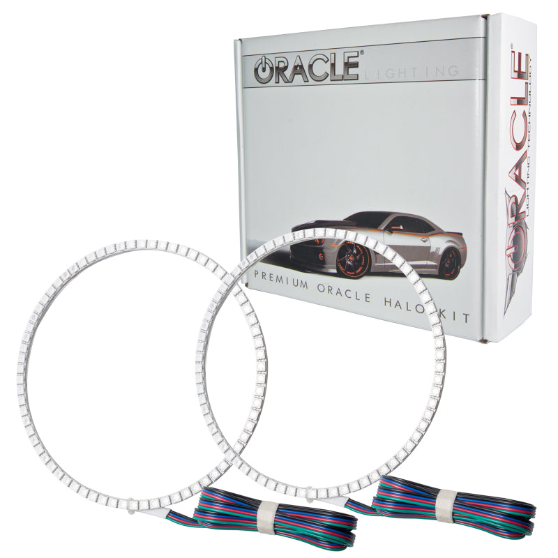 Oracle Ford Mustang 10-12 LED Fog Halo Kit - V6 Grille Fogs - ColorSHIFT SEE WARRANTY