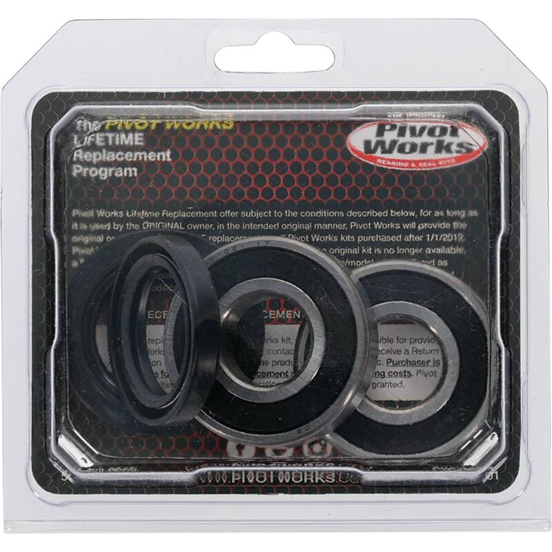 Pivot Works Kawasaki Wheel Bearing Kit Premium Bearings