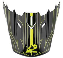 Load image into Gallery viewer, EVS T5 Pinner Visor - Black/Hivis Yellow