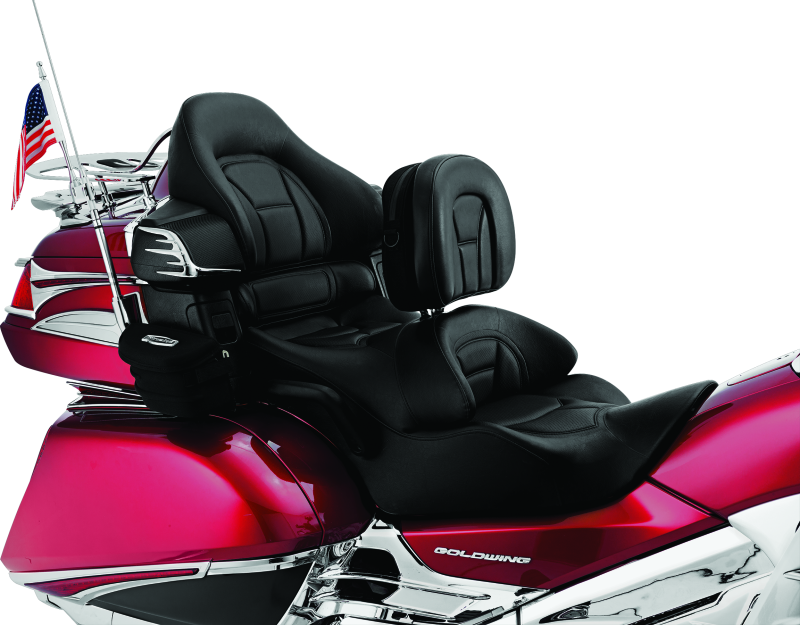 Kuryakyn Plug-N-Go Driver Backrest With Pouch