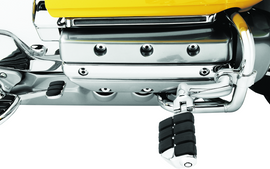 Kuryakyn Dually ISO Pegs With 1inch Clamp Chrome (Pair)