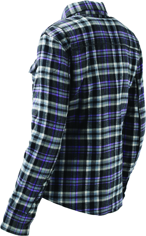 River Road Cameo Flannel Moto Shirt Womens - Small