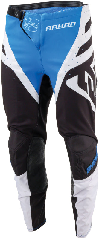 Answer 25 Arkon Nitrus Pants Blue/Black/White Youth Size - 26