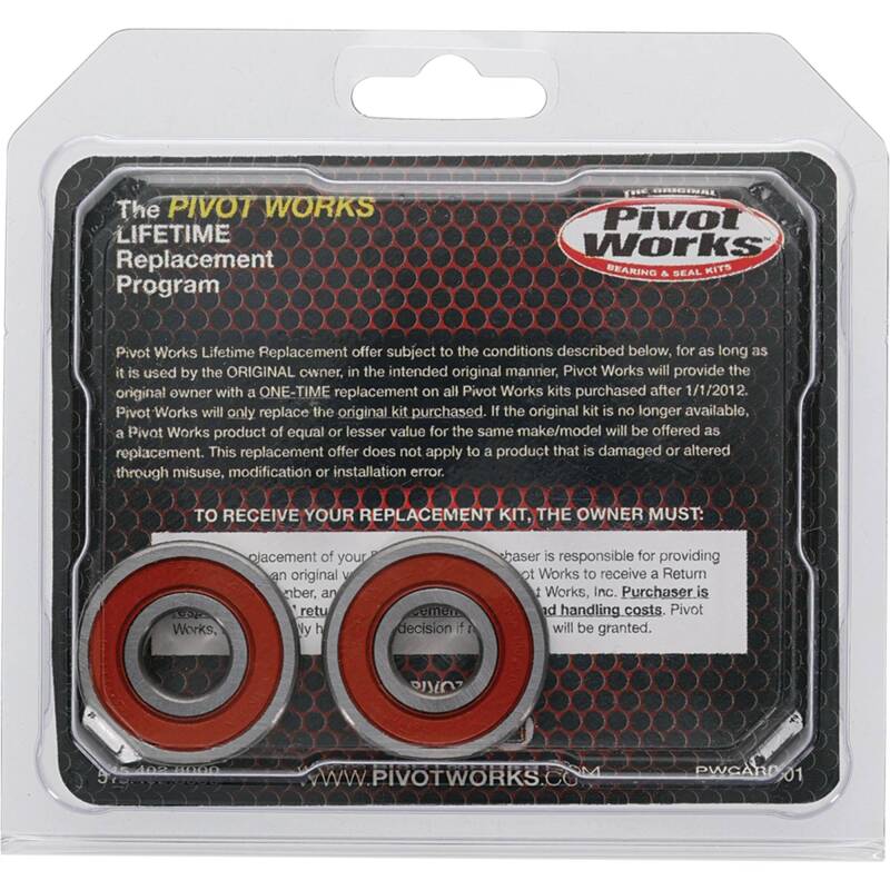 Pivot Works Aprilia, Cobra, Suzuki Wheel Bearing Kit Premium Bearings