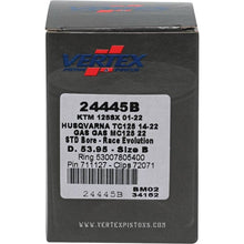 Load image into Gallery viewer, Vertex Piston 01-24 KTM 125 SX 125cc Cast Race Evolution Piston Kit