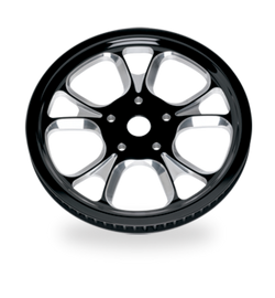 Performance Machine Belt Pulley 66T x 1in Galaxy - Contrast Cut Platinum