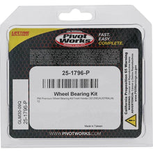 Load image into Gallery viewer, Pivot Works Honda Wheel Bearing Kit Premium Bearings
