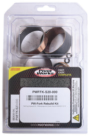 Pivot Works 16-18 Suzuki RMZ250 PW Fork Rebuild Kit - W/Bushings & Seals