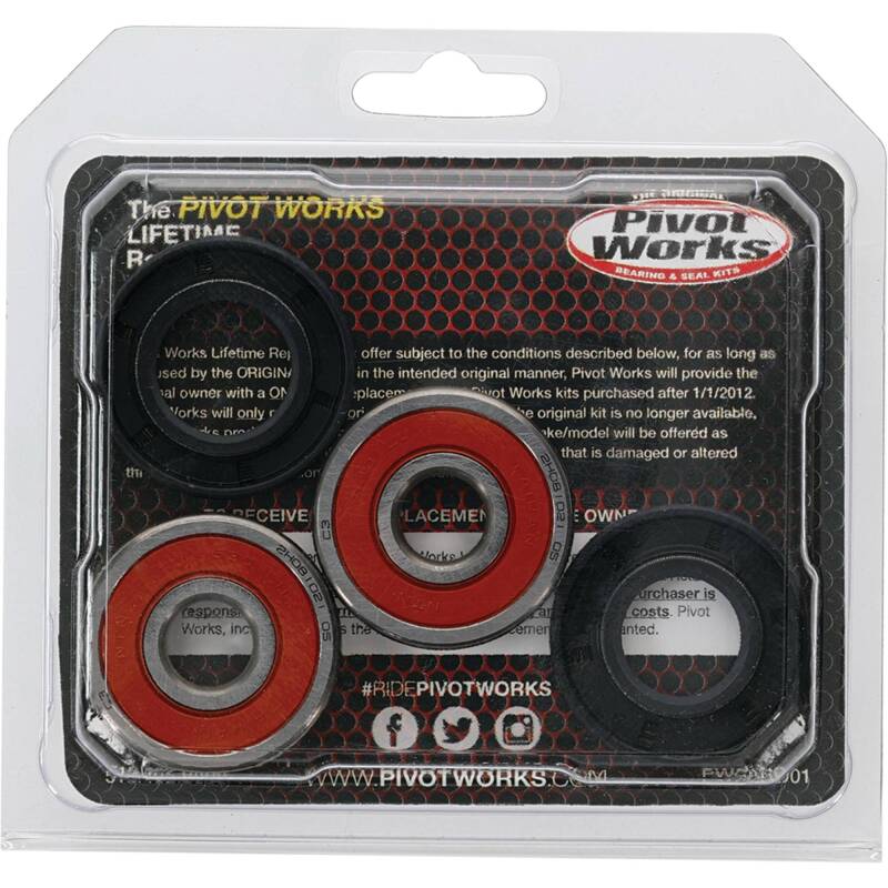 Pivot Works Yamaha Wheel Bearing Kit Premium Bearings