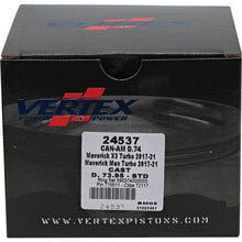 Load image into Gallery viewer, Vertex Piston 2017 Can-Am Maverick X3 900cc Cast Replica Piston Kit