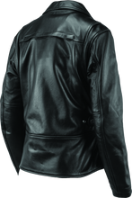 Load image into Gallery viewer, River Road Ironclad Classic Leather Jacket Black Womens - Small