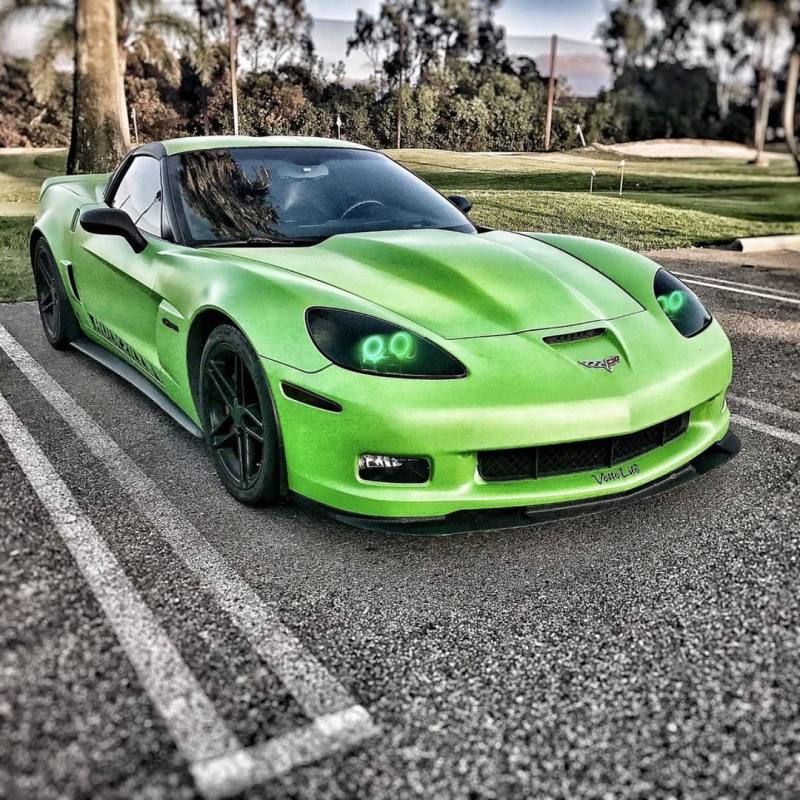 Oracle Chevrolet Corvette C6 05-13 Halo Kit - ColorSHIFT w/o Controller SEE WARRANTY
