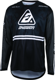 Answer 23 Arkon Trials Jersey Black/White/Grey - Medium