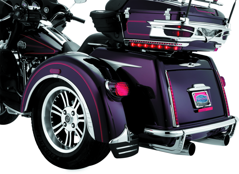 Kuryakyn Rear Bumper Accents For Trikes Chrome