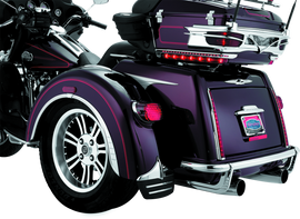 Kuryakyn Rear Bumper Accents For Trikes Chrome