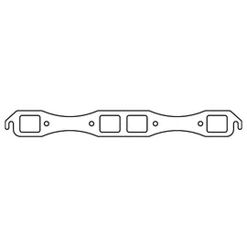 Cometic Chrysler Big Block B/RB V8 .043in Copper Exhaust Manifold Gasket Set-1.780in x 1.480in Port