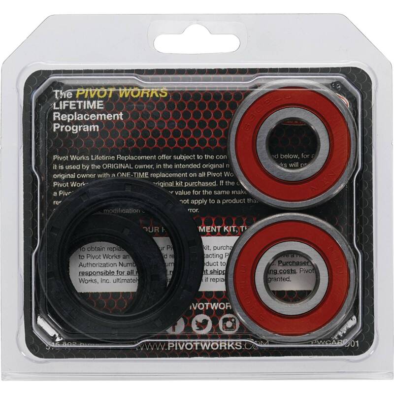 Pivot Works Kawasaki Wheel Bearing Kit Premium Bearings