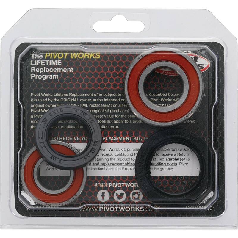 Pivot Works Yamaha Wheel Bearing Kit Premium Bearings