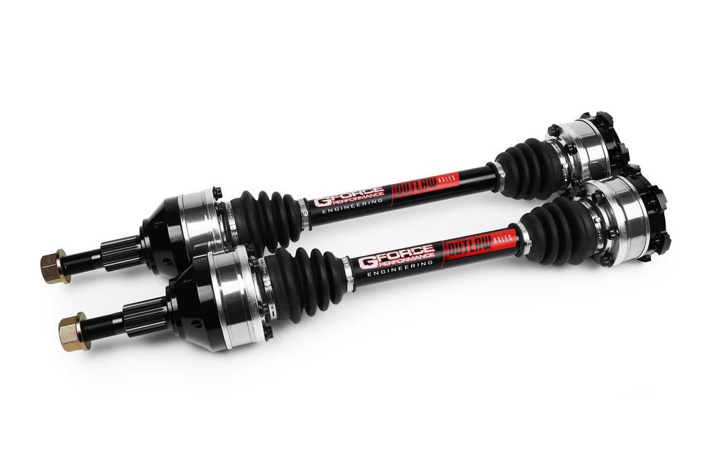 6g ZL1 Camaro Outlaw Axles - Re-uses factory inner stubs; Fits ZL1 and 1LE COUPE only; No Convertible