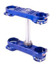 Load image into Gallery viewer, XTrig 14-19 Husqvarna FC 250/450/ TC 125/250 ROCS Tech Triple Clamp 22 mm. Offset M12 - Blue